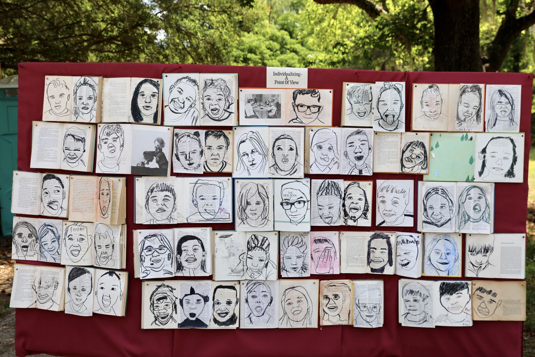 Outdoor Art Exhibit
